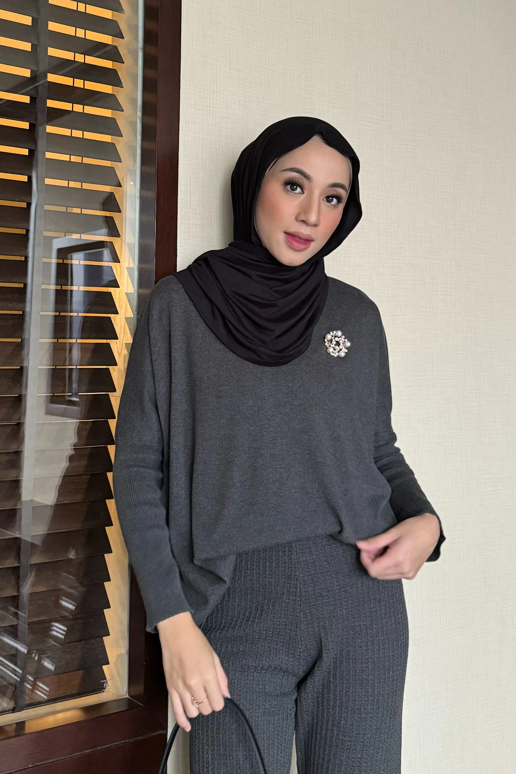 Batwing Sweater - Sweater Batwing Wanita Modest Dan Kasual - Image 10