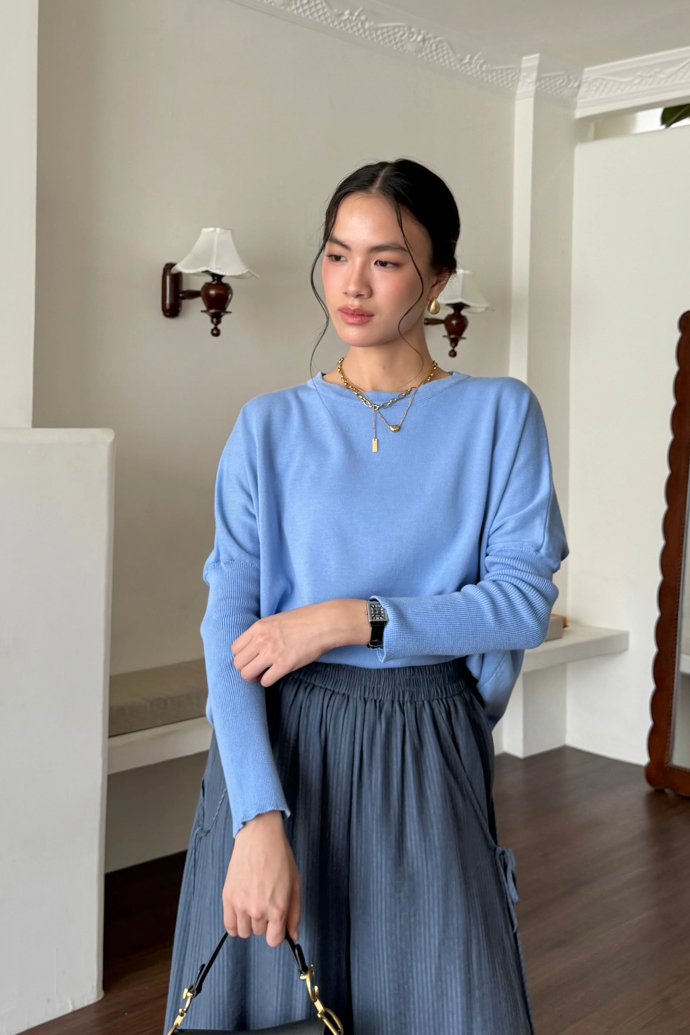 Batwing Sweater - Sweater Batwing Wanita Modest Dan Kasual - Image 13