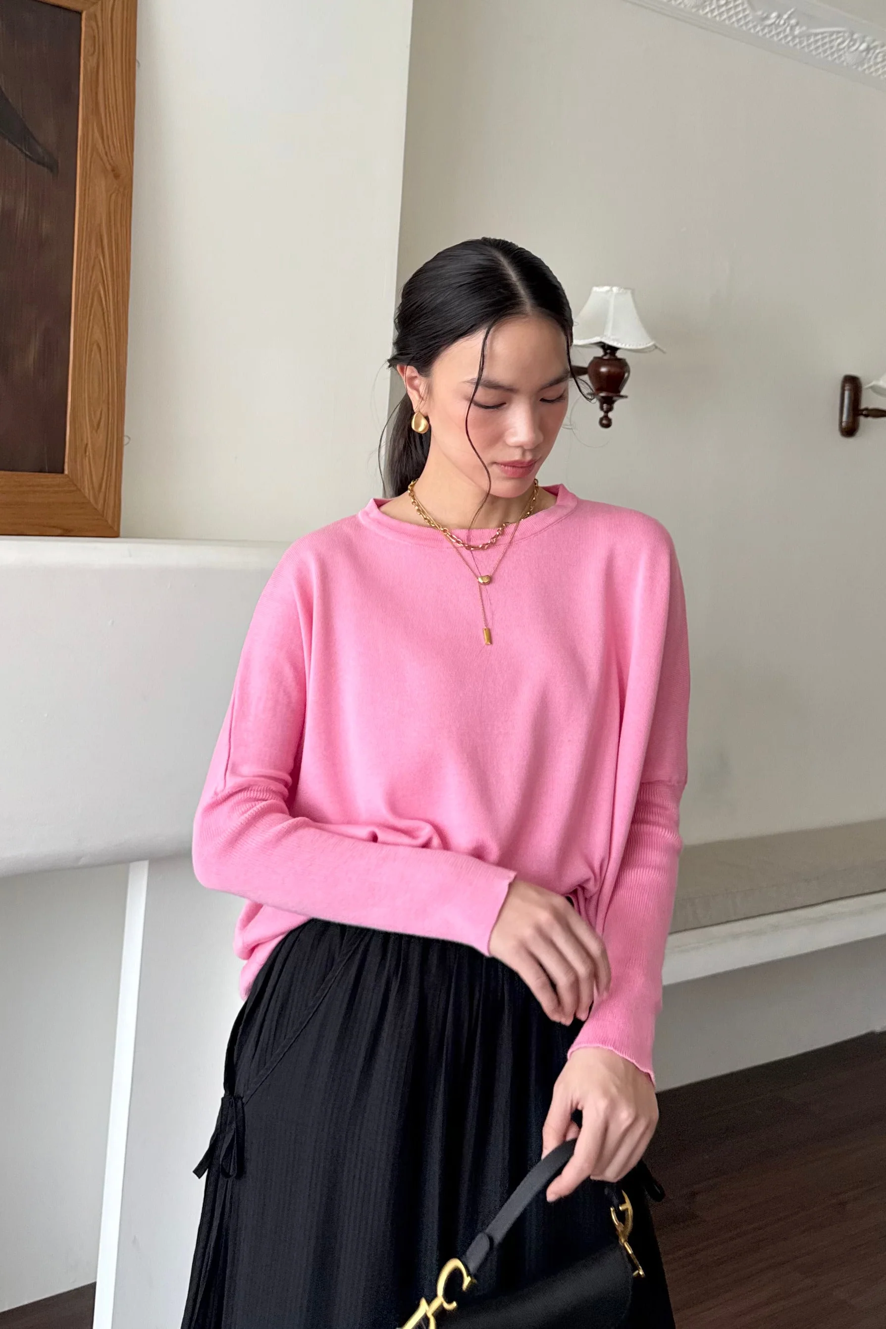 Batwing Sweater - Sweater Batwing Wanita Modest Dan Kasual - Image 16