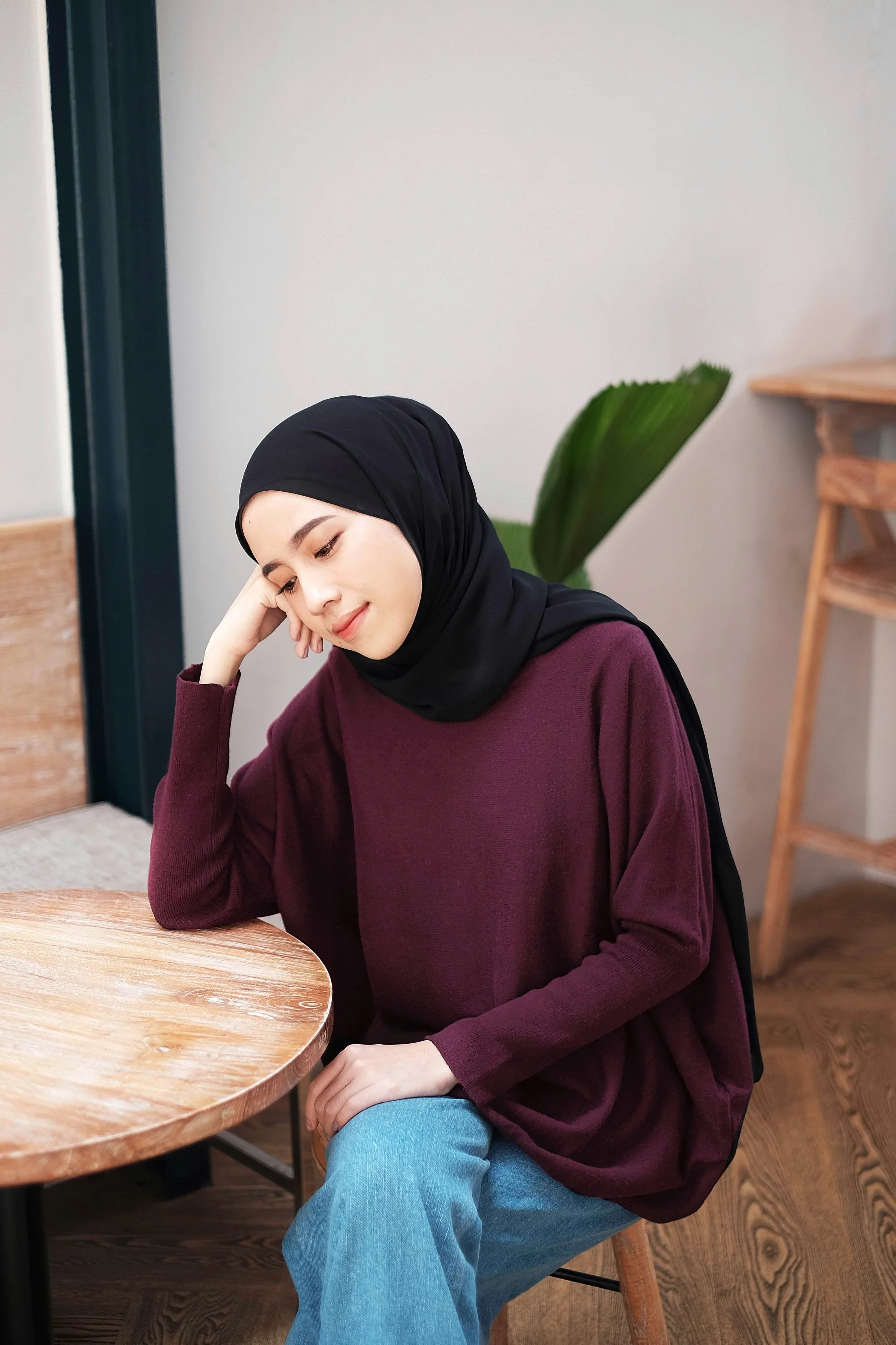 Batwing Sweater - Sweater Batwing Wanita Modest Dan Kasual - Image 5