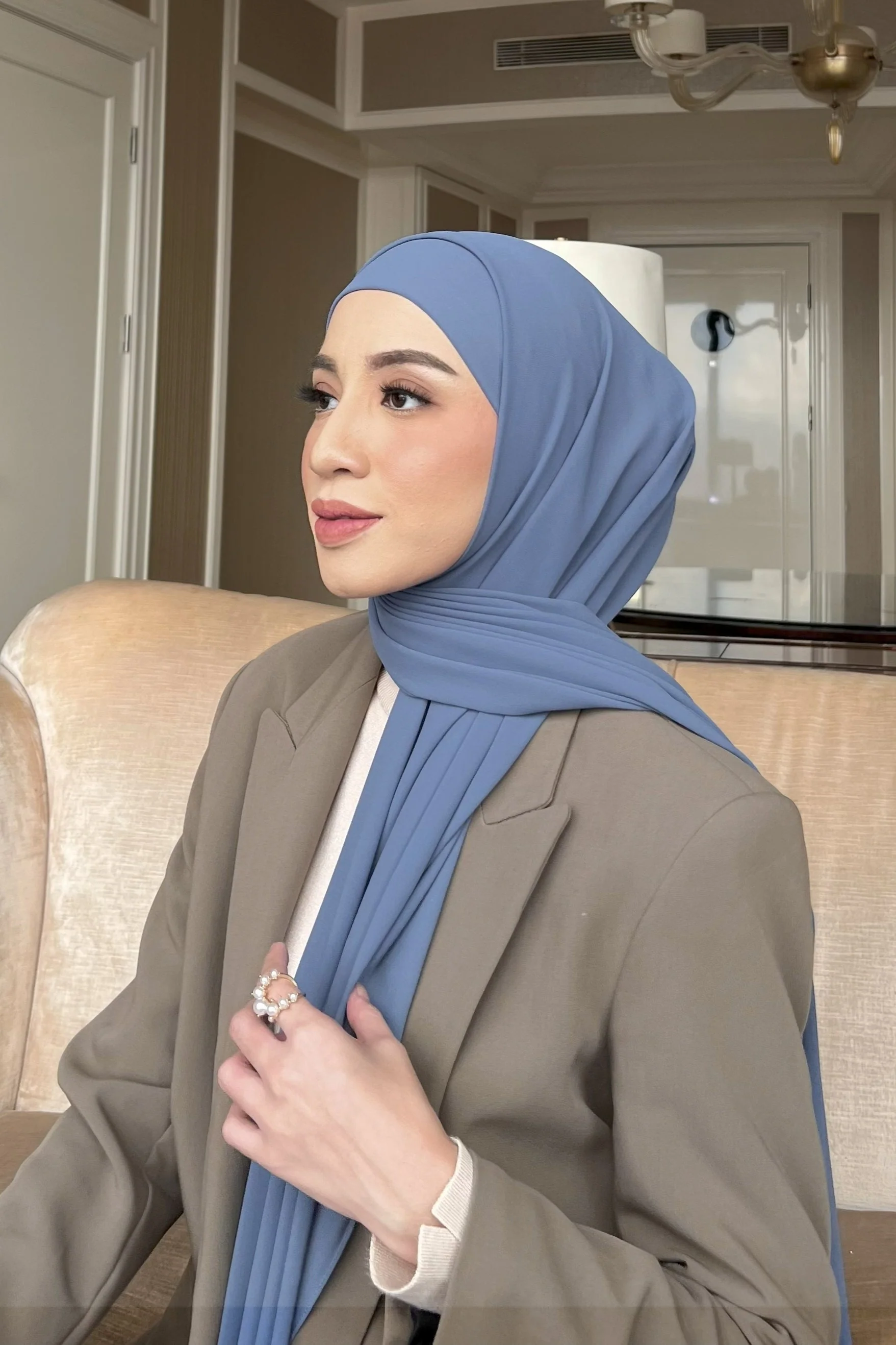 Mega Inner Shawl  - Hijab Stylish Bahan Cerruty Premium - Image 25