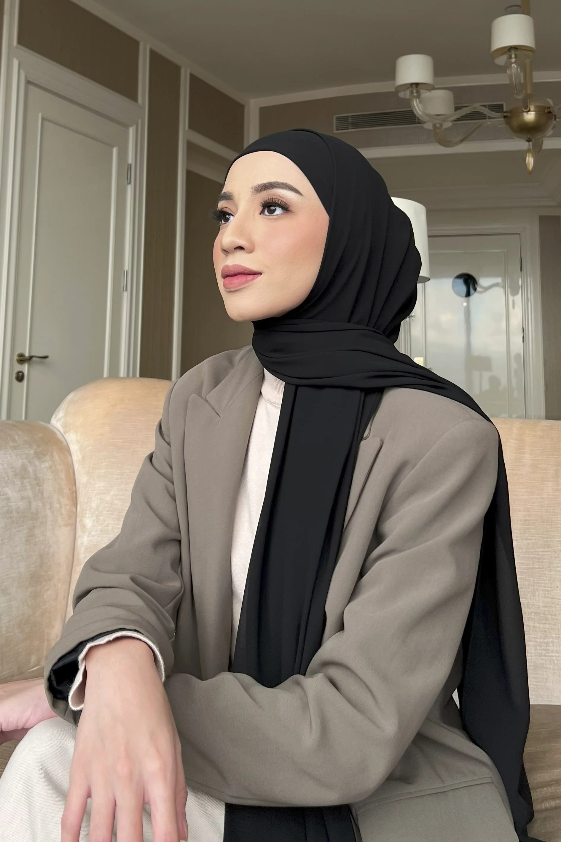 Mega Inner Shawl  - Hijab Stylish Bahan Cerruty Premium - Image 31
