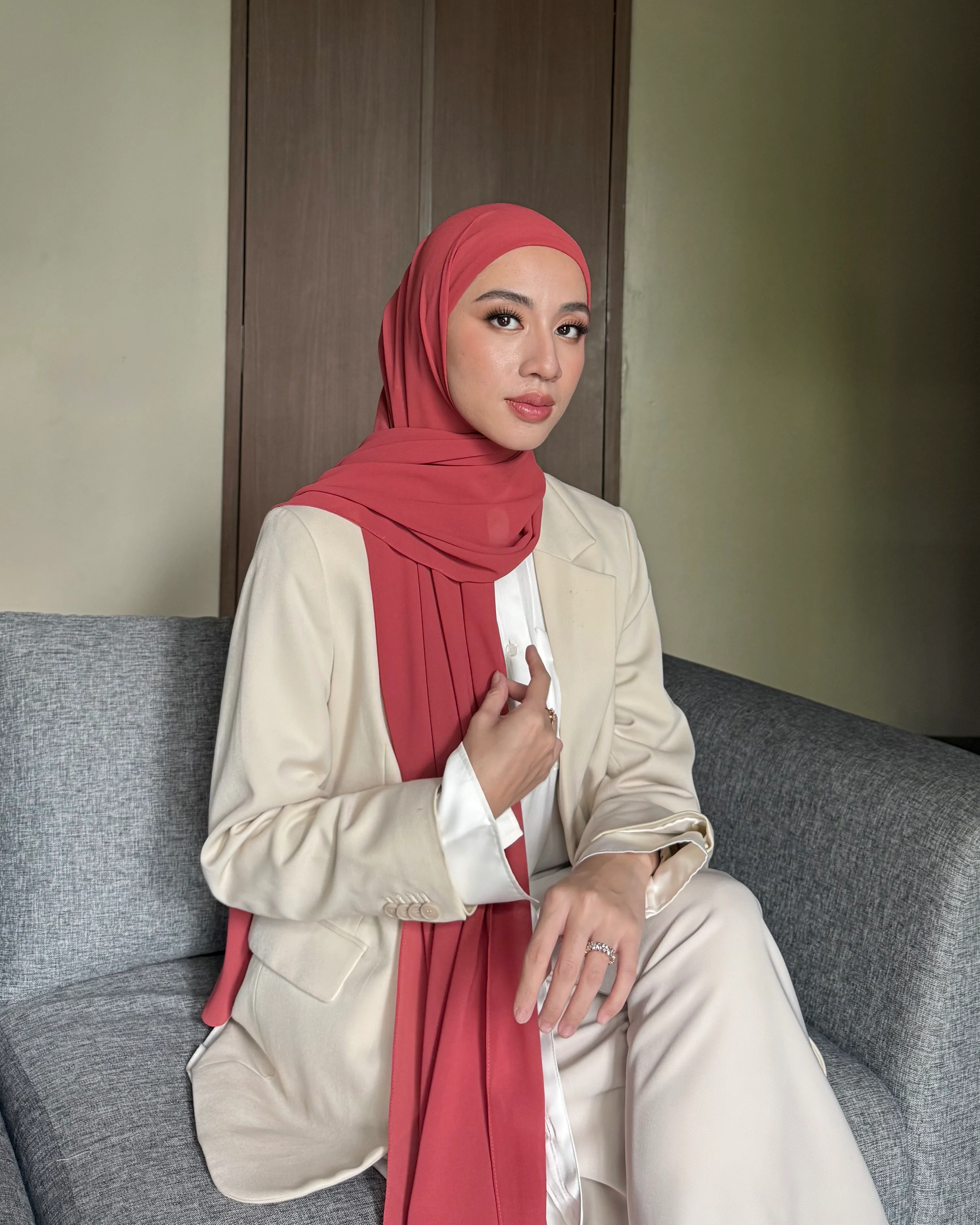 Mega Inner Shawl  - Hijab Stylish Bahan Cerruty Premium - Image 33