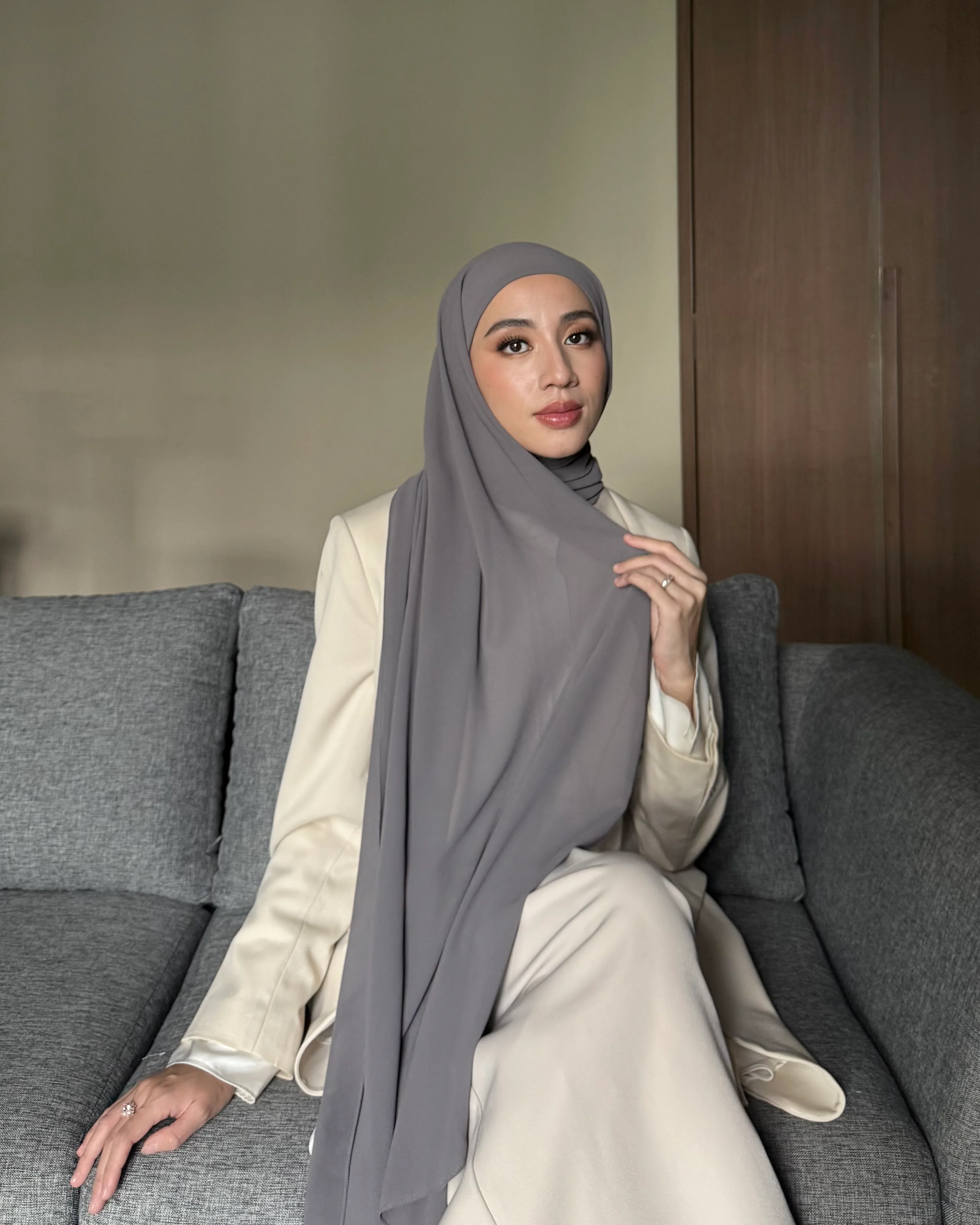 Mega Inner Shawl  - Hijab Stylish Bahan Cerruty Premium - Image 35