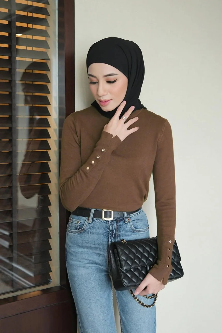 GG Inner Knit - Dalaman Atasan Wanita Bahan Rajut - Image 10