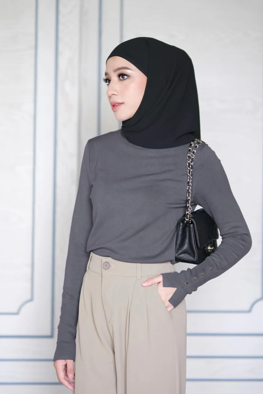 GG Inner Knit - Dalaman Atasan Wanita Bahan Rajut - Image 15