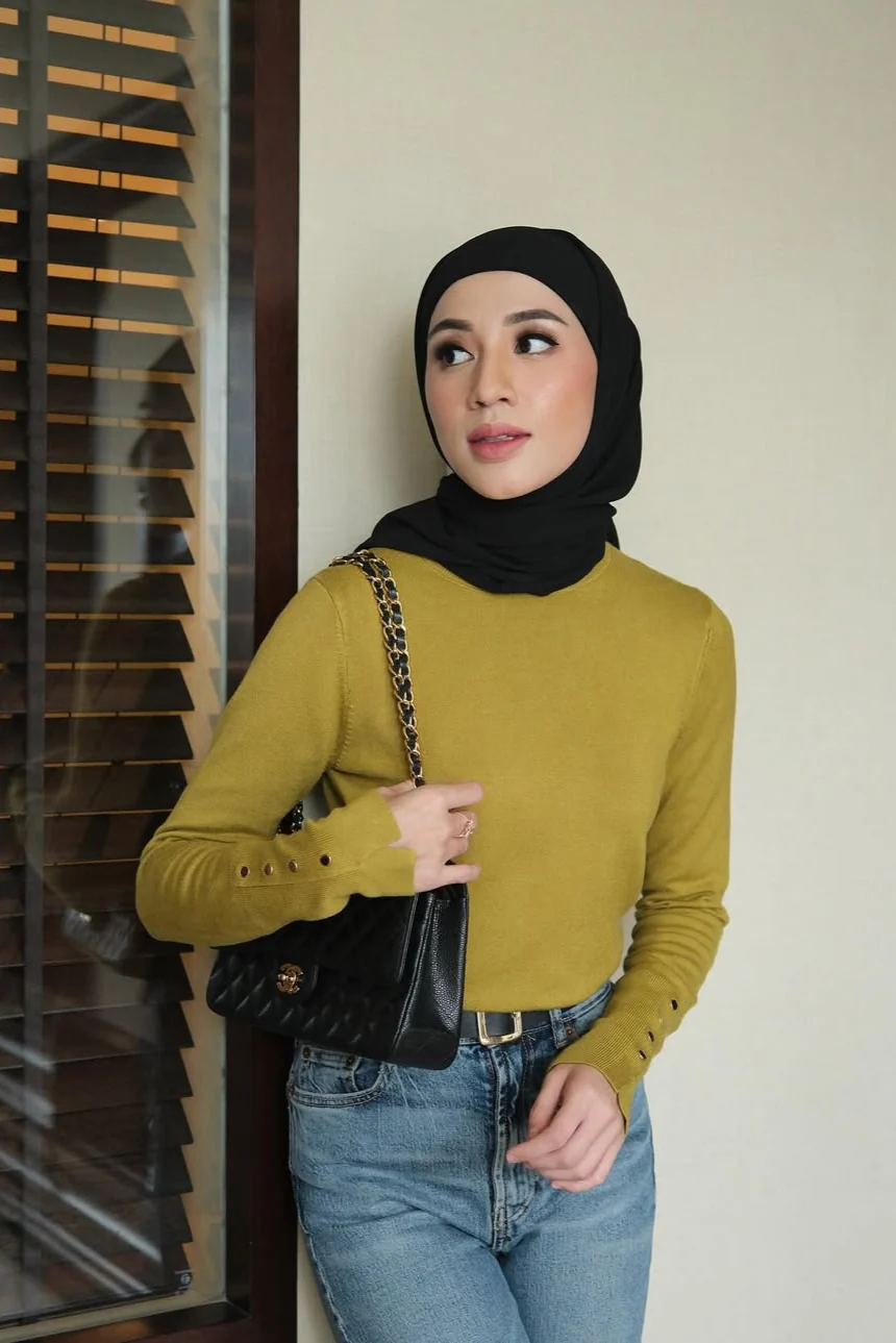 GG Inner Knit - Dalaman Atasan Wanita Bahan Rajut - Image 6