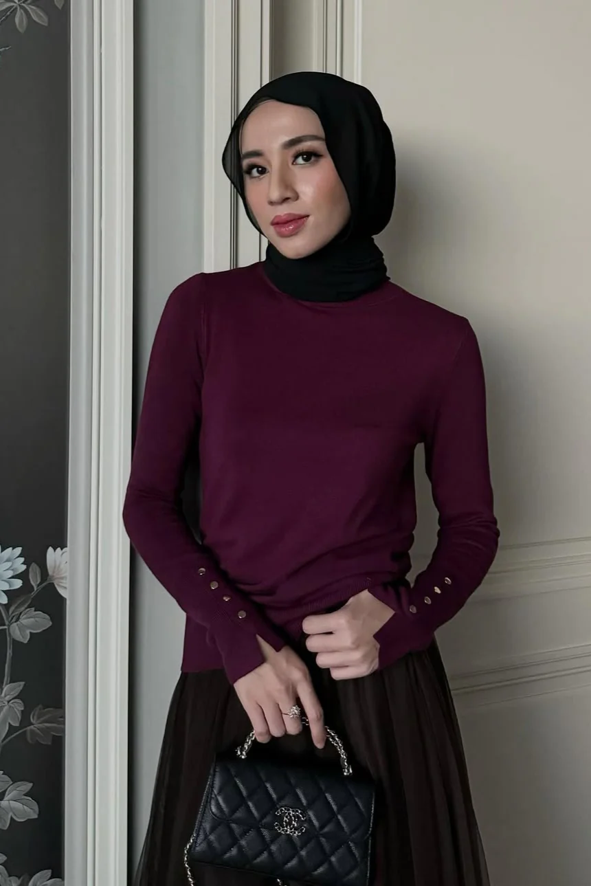 GG Inner Knit - Dalaman Atasan Wanita Bahan Rajut - Image 9
