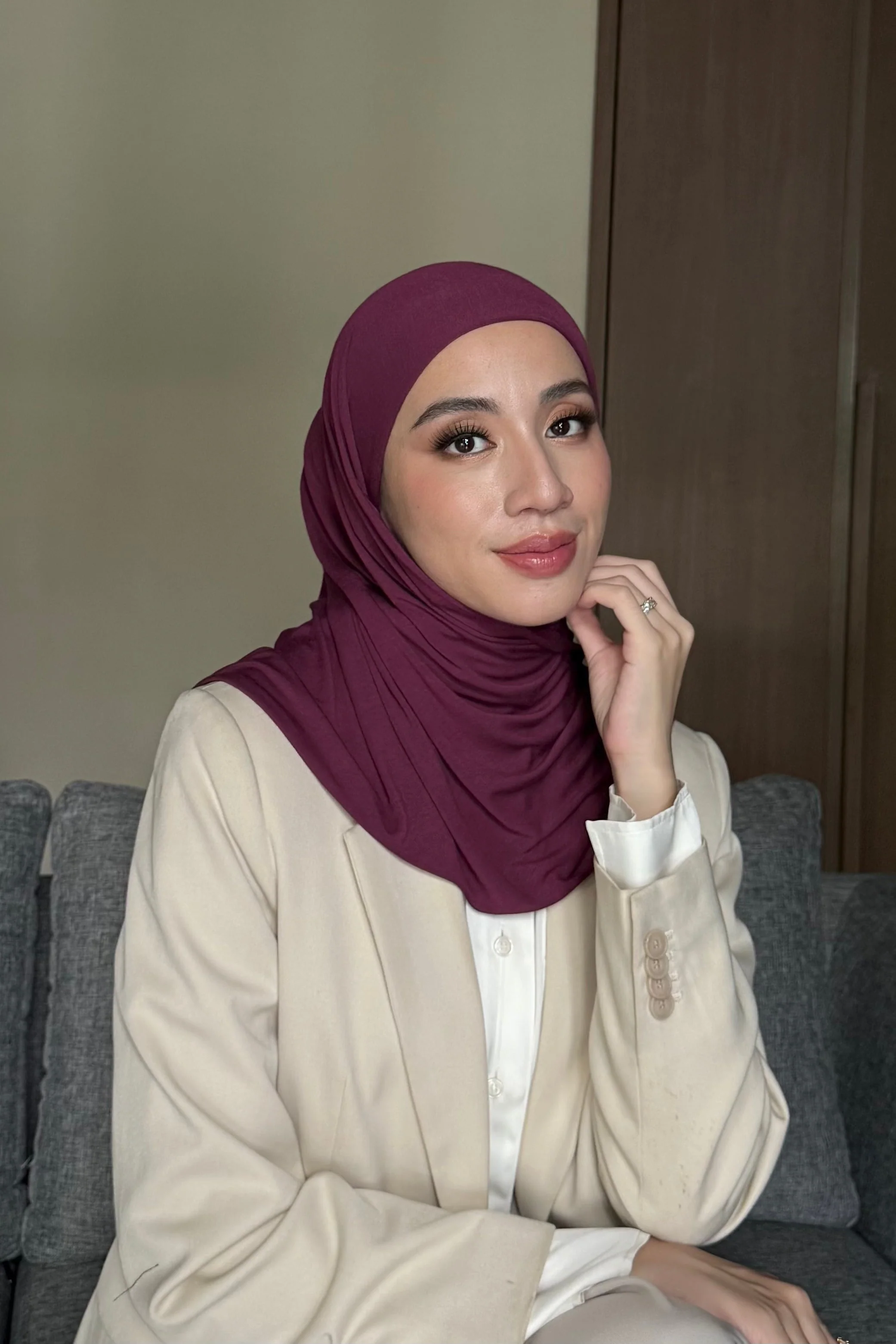 GG Inner Square - Hijab Wanita Segi Empat Bahan Tencel Premium - Image 6