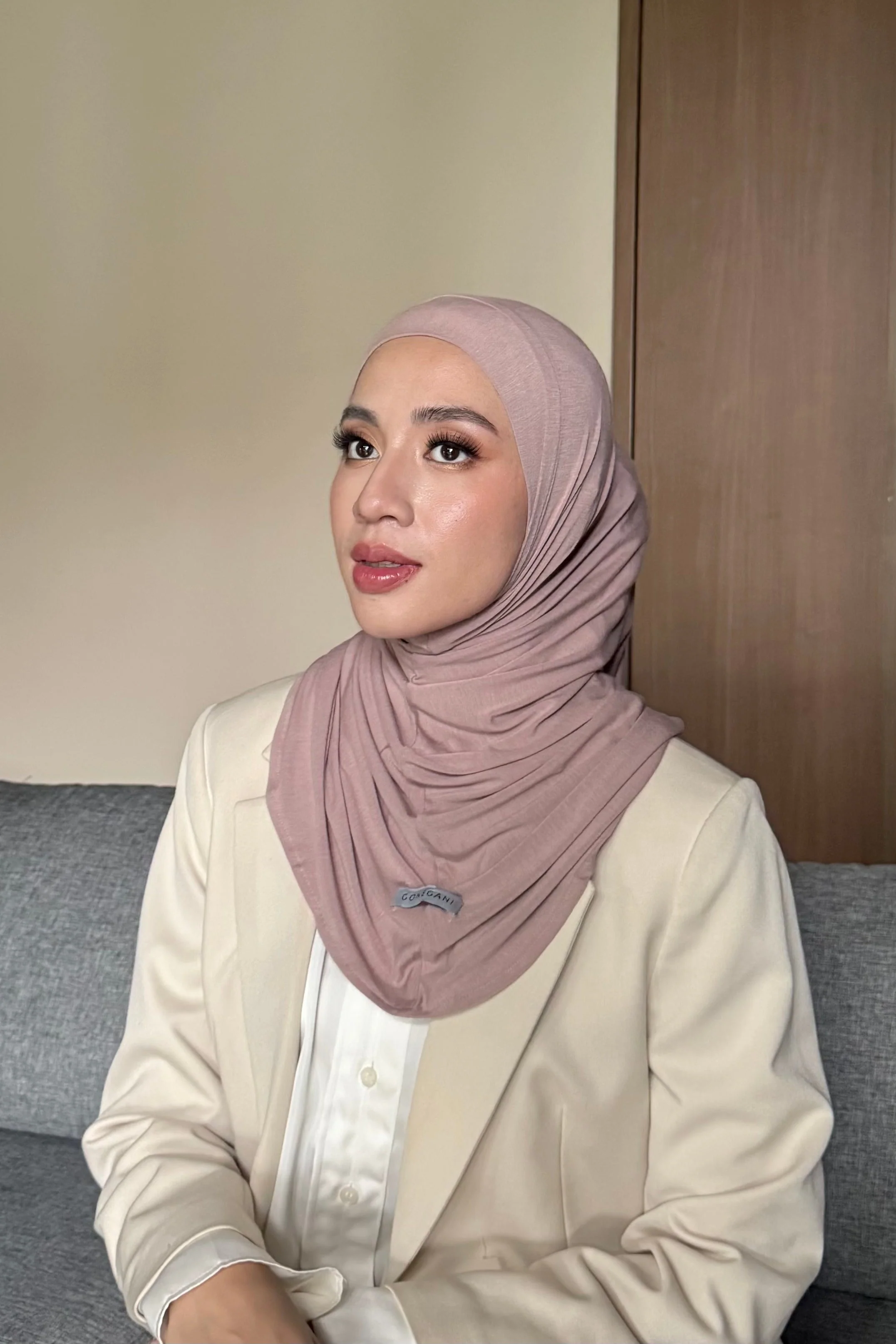 GG Mini Bergo - Hijab Wanita Instant Bahan Tencel Premium - Image 12