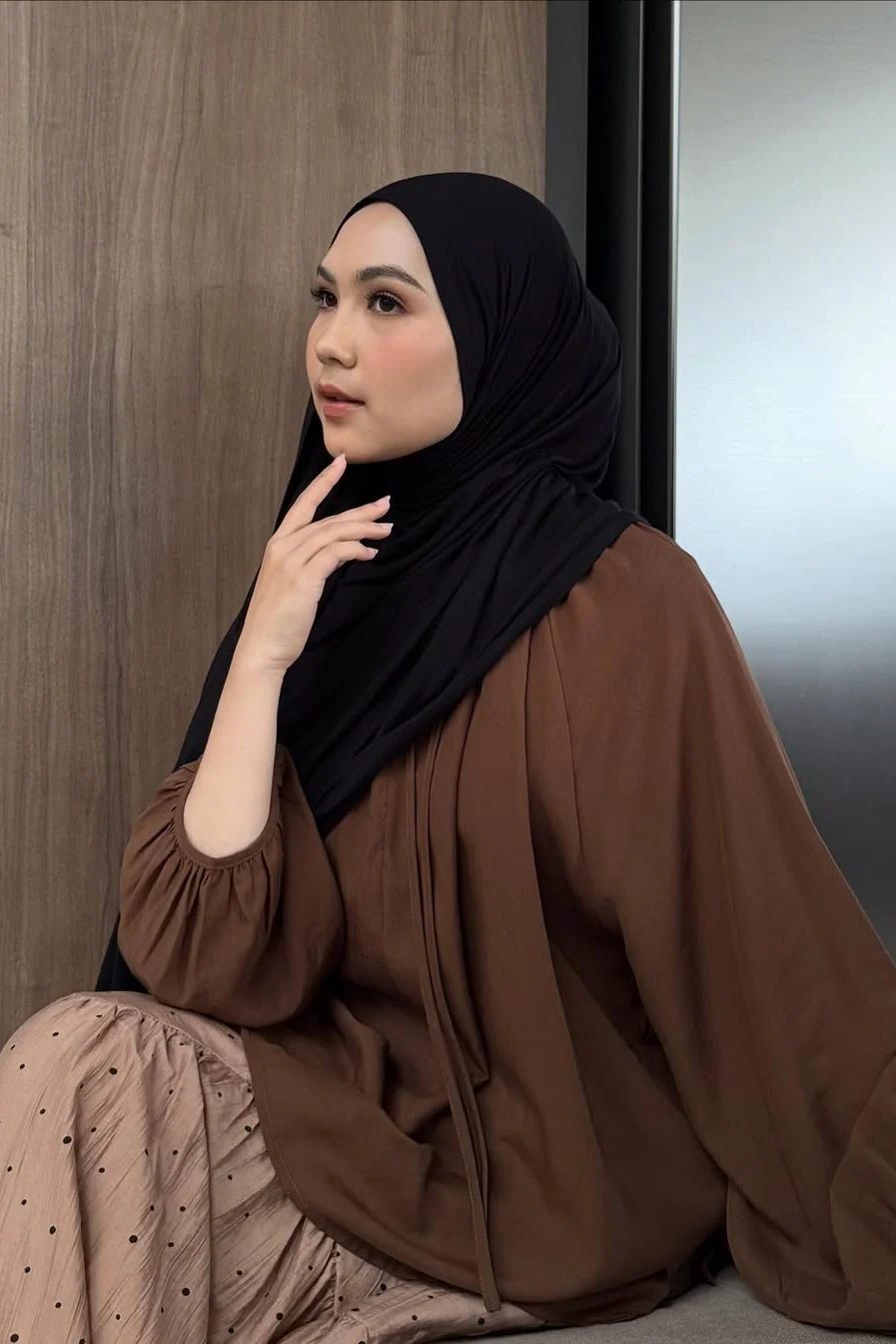 GG Shawl Basic - Pashmina Wanita Basic Bahan Tencel Premium - Image 8