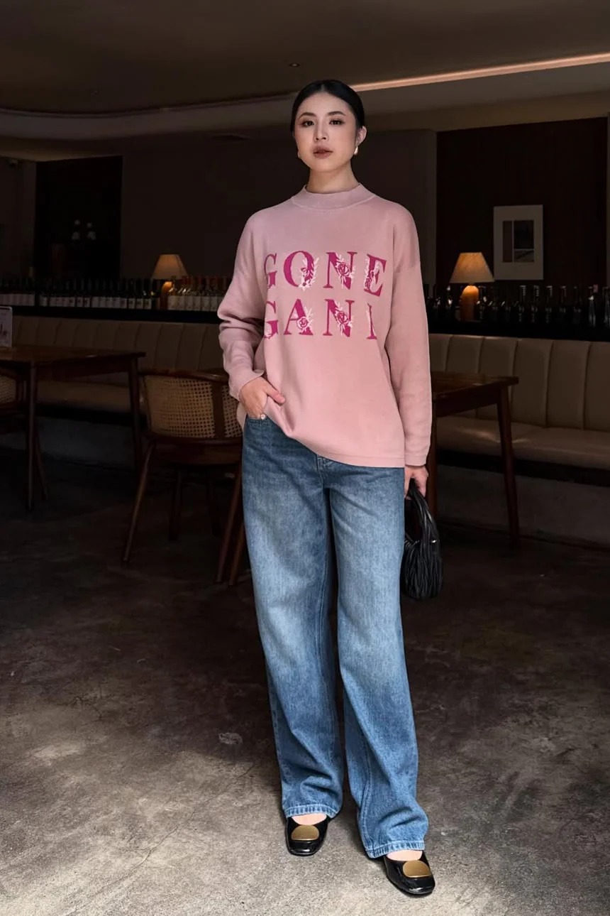 GG Signature Knit - Atasan Wanita Signature Gonegani Bahan Knit - Image 5