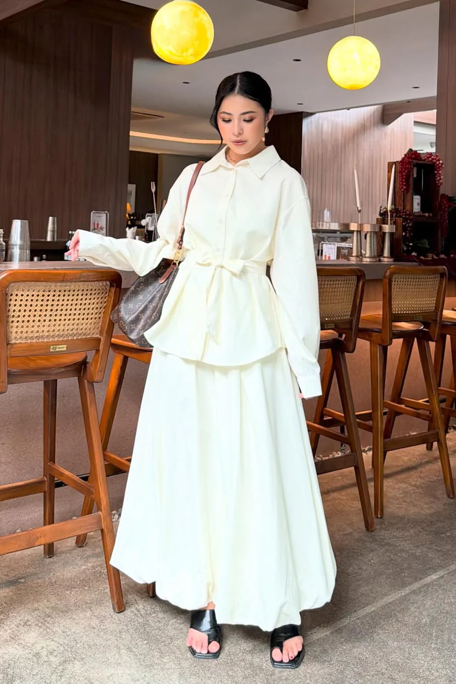 Jane Set - Setelan Wanita Bahan Cotton Twill Premium Model Elegan & Minimalis - Image 4