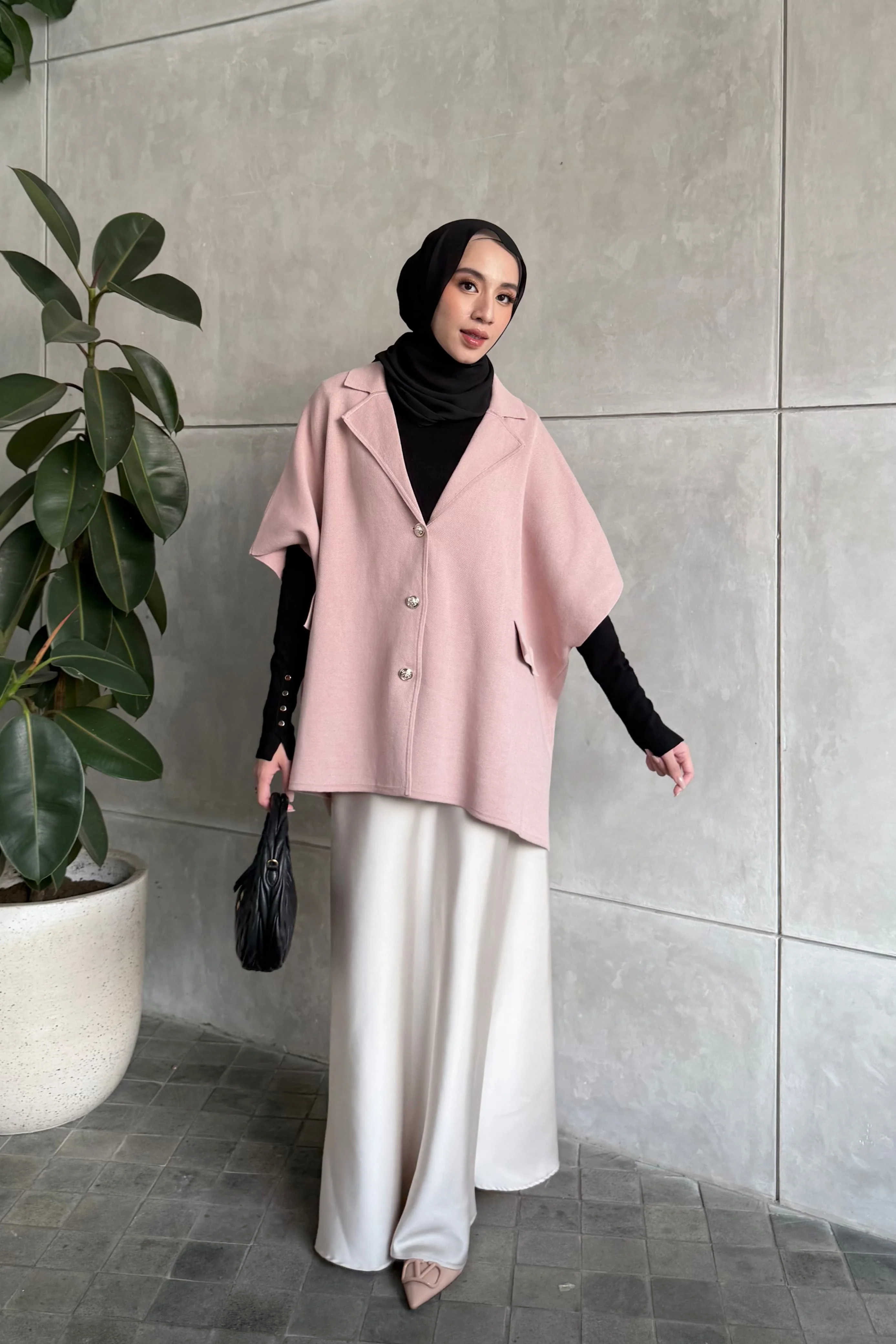 Kenzo Vest - Outer Wanita Casual Knit Cotton Premium - Image 6