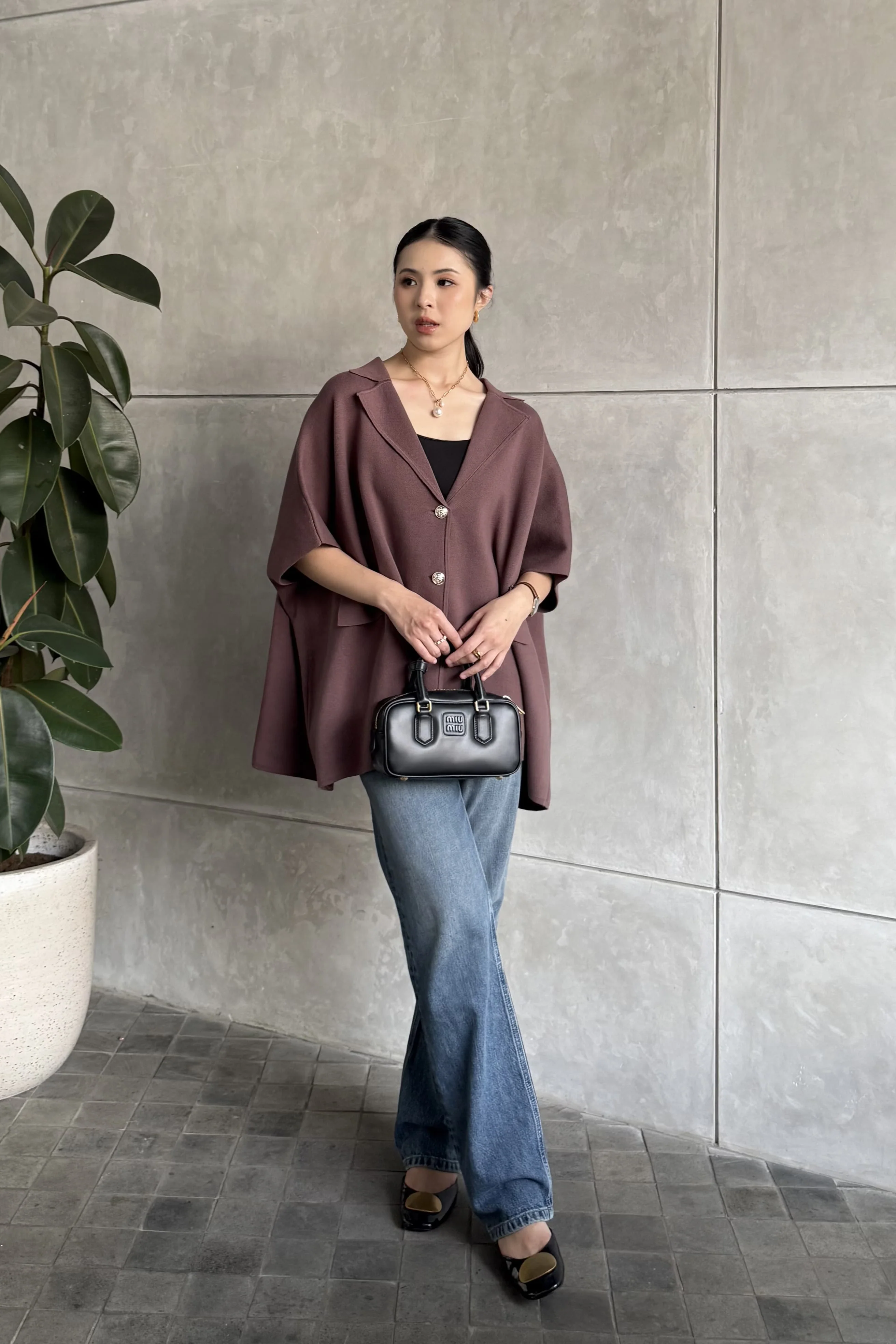 Kenzo Vest - Outer Wanita Casual Knit Cotton Premium - Image 9