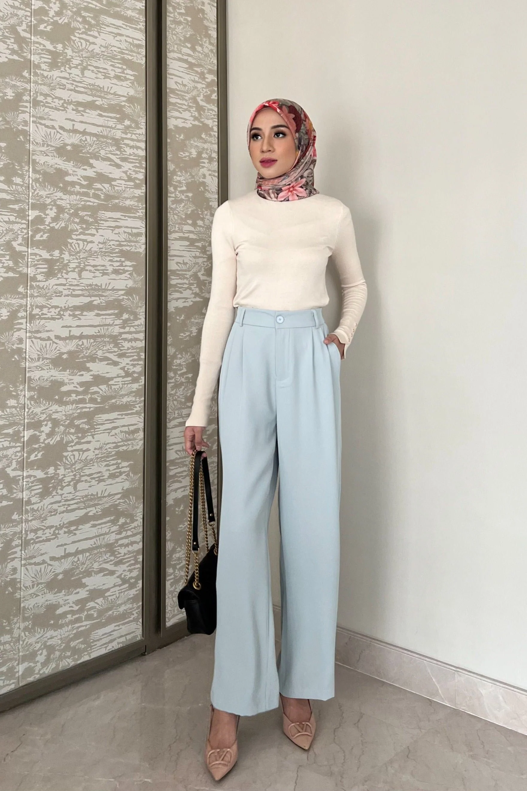 Lowee Pants - Celana Panjang Kantor Polos Trendy Wanita - Image 10