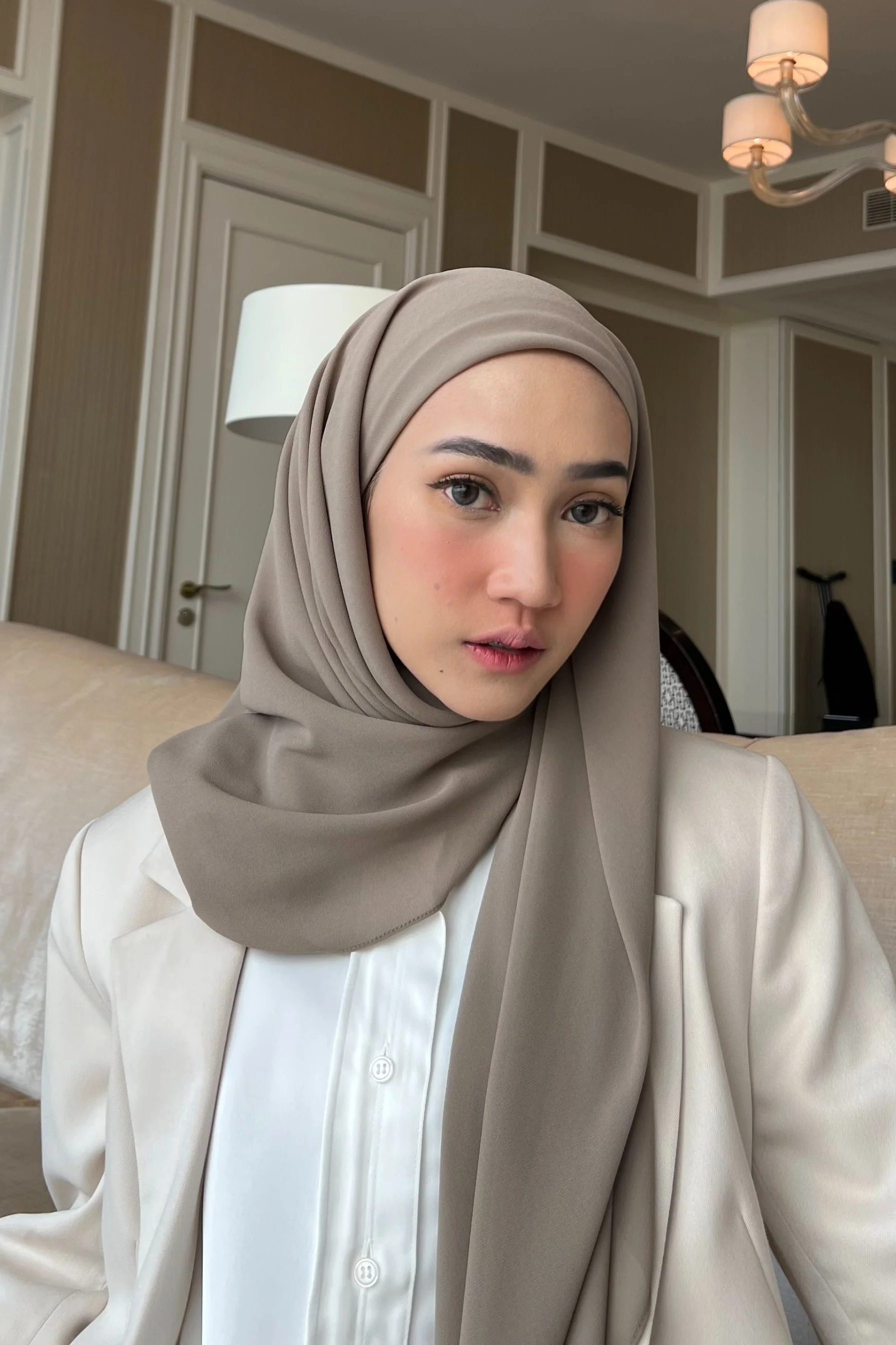 Mega Inner Square - Hijab Segi Empat Instan Polos - Image 25